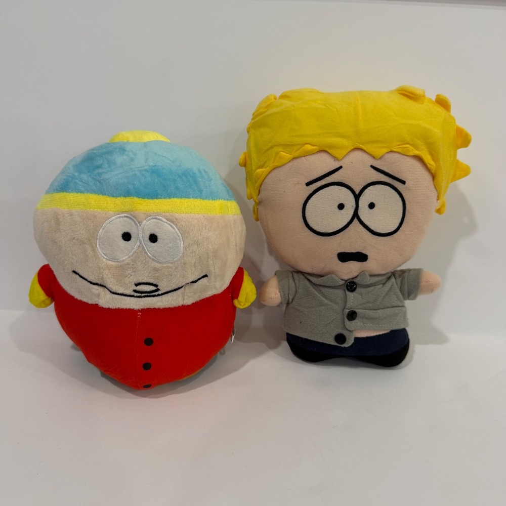 South Park Eric Cartman and Tweek Tweak Plush Toy Set 2 Piece Bundle